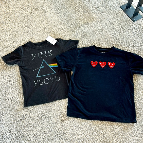 Other - NWT & NWOT OFFICIAL KEITH HARING FOUNDATION And Pink Floyd T shirt.Size 5t , 8.